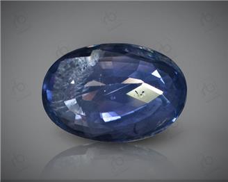 NATURAL UNHEATED UNTREATED BLUE Sapphire / Neelam 5.63 cts. ( 63977 )